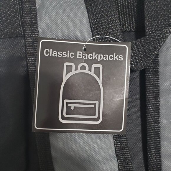 NWT Classic Backpack‎ in Dark Gray - 17" - Picture 4 of 9